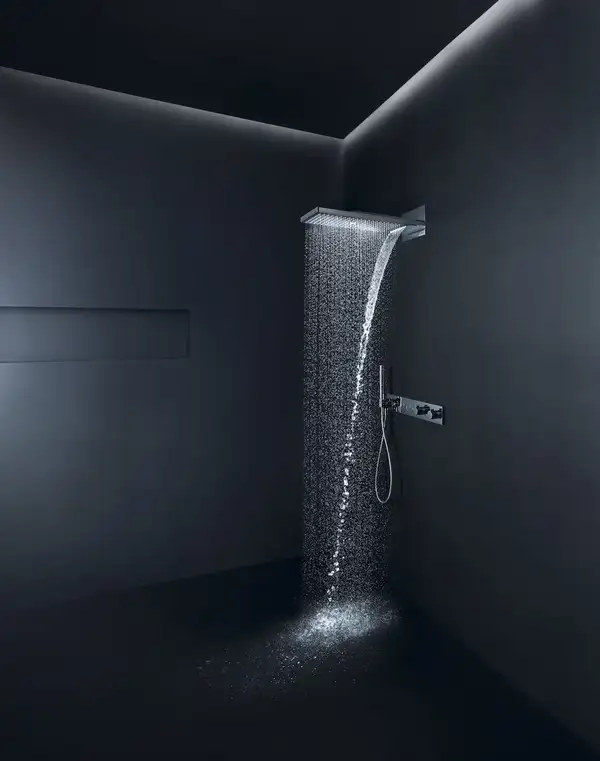 Верхний душ 580 х 250 мм Axor ShowerSolutions (цвет - хром), 3 вида струи (35283000) фото 2 Aquada.com.ua