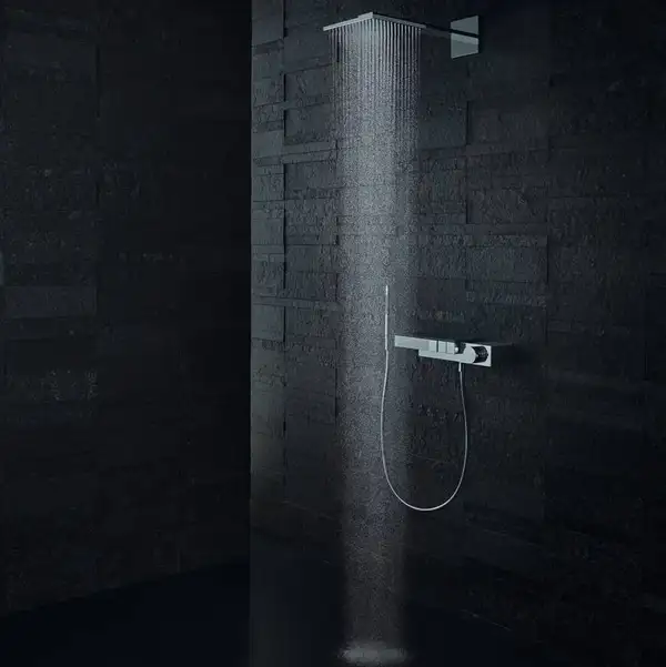 Верхній душ Axor Showersolutions 240х240 2jet з власником, хром (35310000)