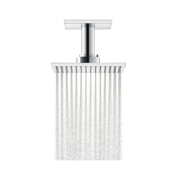Верхній душ Axor Showersolutions 240х240 2jet держатель зі стелі, хром (35312000)