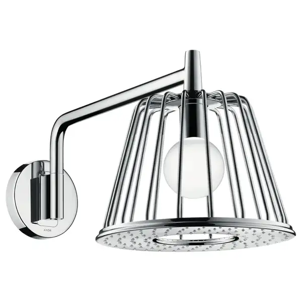 Верхний душ, поворотный Ø 275 мм Axor LampShower (цвет - хром), 1 вид струи (26031000) фото 1 Aquada.com.ua