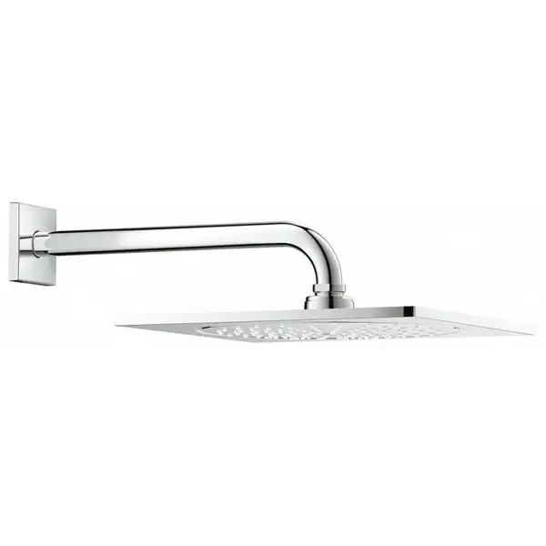 Grohe Rainshower F-Series 10 Верхний душ с душевым кронштейном 286 мм, 1 режим струи (26070000) фото 1 Aquada.com.ua