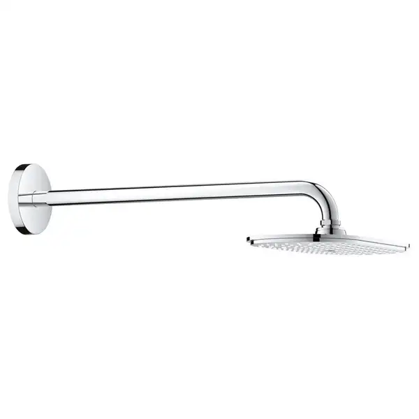 Grohe Rainshower Veris 300 x 150 Верхний душ с душевым кронштейном 422 мм, 1 режим струи (26170000) фото 1 Aquada.com.ua