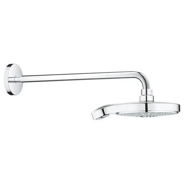 Верхній душ Grohe Power &amp; Soul Cosmopolitan 190 з душовим кронштейном, хром (26172000)