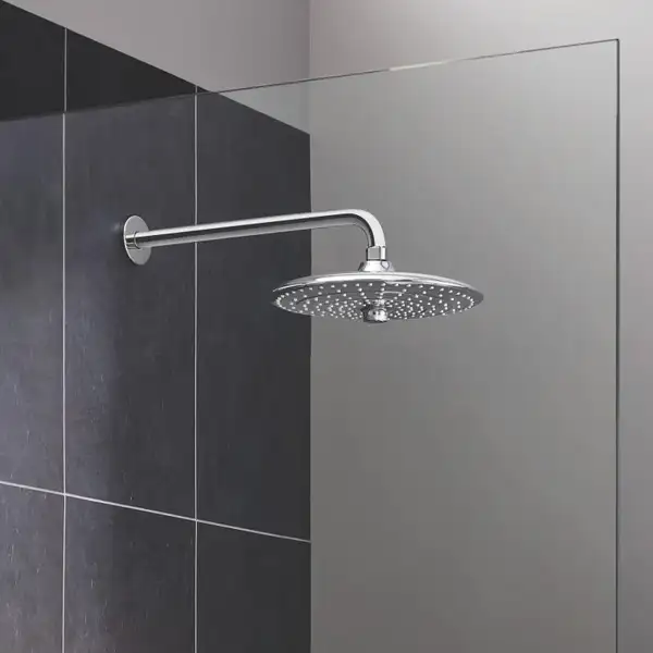 Верхній душ Grohe Euphoria 260 з душовим кронштейном, 3 режими струменя, хром (26459000)