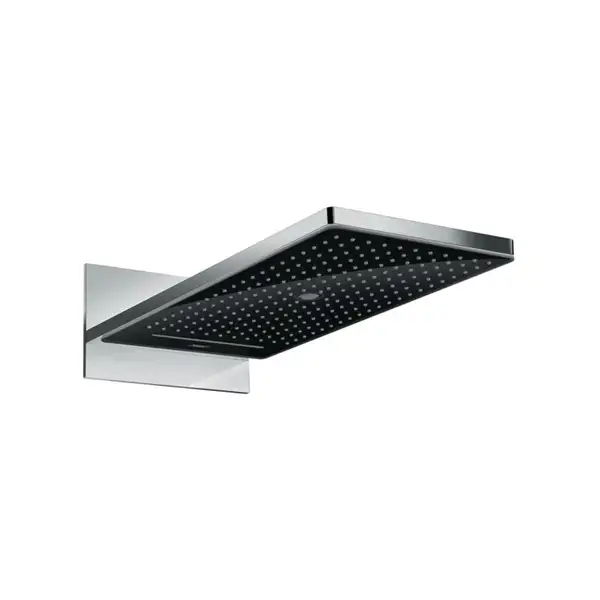 Верхний душ Hansgrohe Rainmaker Select 580 3jet (цвет - хром/чёрный) (24001600) фото 1 Aquada.com.ua