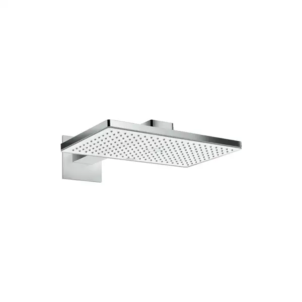 Верхний душ Hansgrohe Rainmaker Select 460 1jet (цвет - хром/белое стекло) (24003400) фото 1 Aquada.com.ua