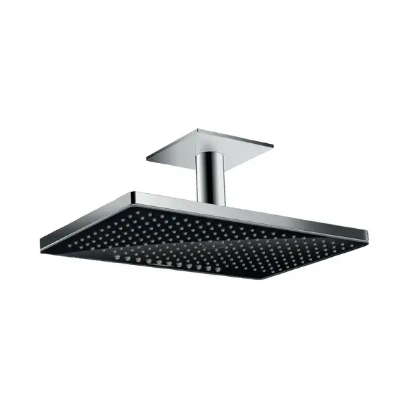 Верхній душ Hansgrohe Rainmaker Select 460 2jet з власником, чорний / хром (24004600)