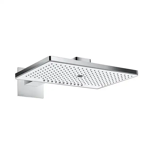 Верхній душ Hansgrohe Rainmaker Select 466х300 3jet EcoSmart 9 л/хв, White/Chrome (24017400)