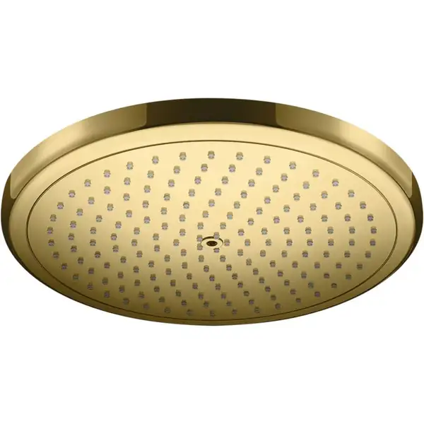 Верхній душ Hansgrohe Croma 280 1jet, polished gold optic (26220990)