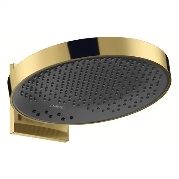 Верхний душ Ø 360 мм Hansgrohe Rainfinity, 3-типа струи (цвет - полированное золото) (26234990) фото 1 Aquada.com.ua