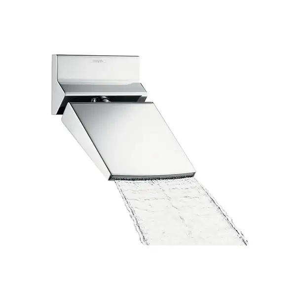 Верхний душ с каскадным изливом Hansgrohe Raindance Rainfall 150 1jet (цвет - хром) (26442000) фото 1 Aquada.com.ua