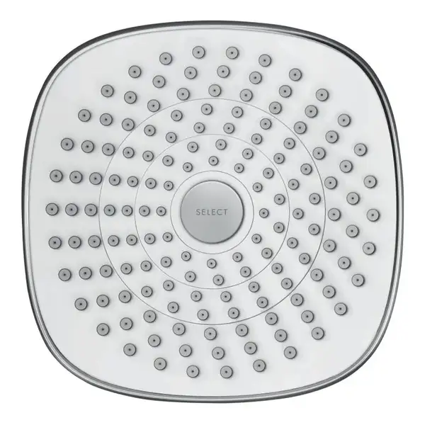 Верхний душ Hansgrohe Croma Select E 180 2jet (цвет - хром/белый) (26524400) фото 1 Aquada.com.ua