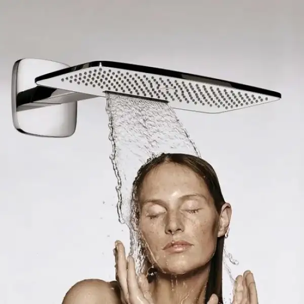 Верхний душ (тропический душ) Hansgrohe Raindance E 420 AIR 2jet 430х220 мм (27373000) фото 3 Aquada.com.ua