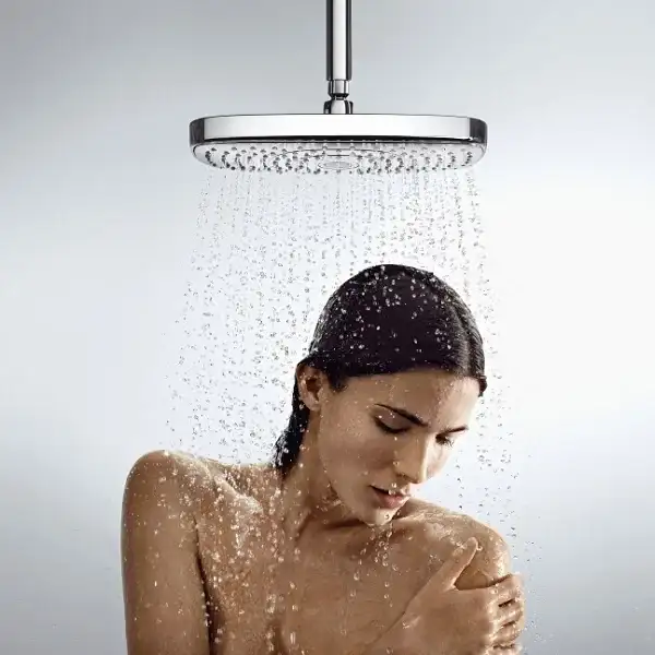 Верхний душ Hansgrohe Raindance Select E 300 2jet (цвет - хром/белый) (273844001) фото 4 Aquada.com.ua