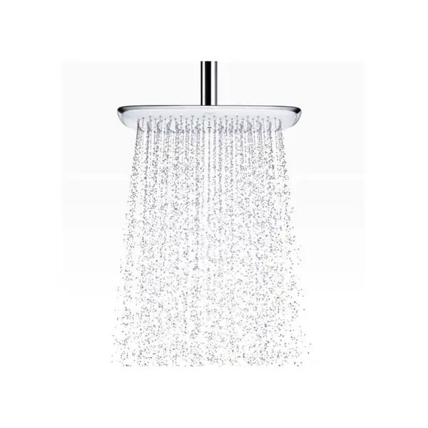 Верхній душ Hansgrohe PuraVida Overhead shower 400 1jet з власником зі стіни, білий / хром (27437400)