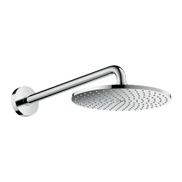 Верхній душ Hansgrohe Raindance S 240 PowderRain 1jet P з власником, хром (27607000)