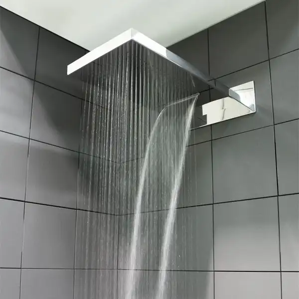 Верхний душ Paffoni CASCADE "Rettangolare" 530 х 160 х h27 мм (2 типа струи) (ZSOF099CR)
