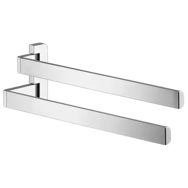 Двойной полотенцедержатель 409 мм Axor Universal Accessories, хром (42821000) фото 1 Aquada.com.ua