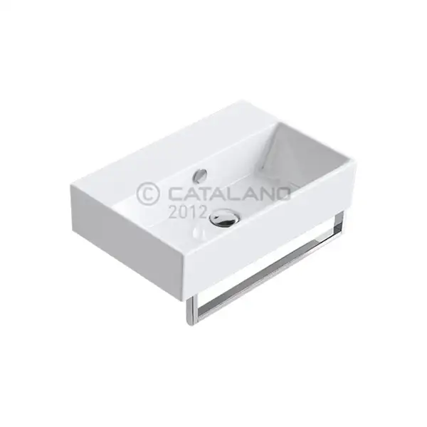 Полотенцедержатель для подвесной раковины Catalano Premium 50 см, хром (5P55VN00) фото 1 Aquada.com.ua