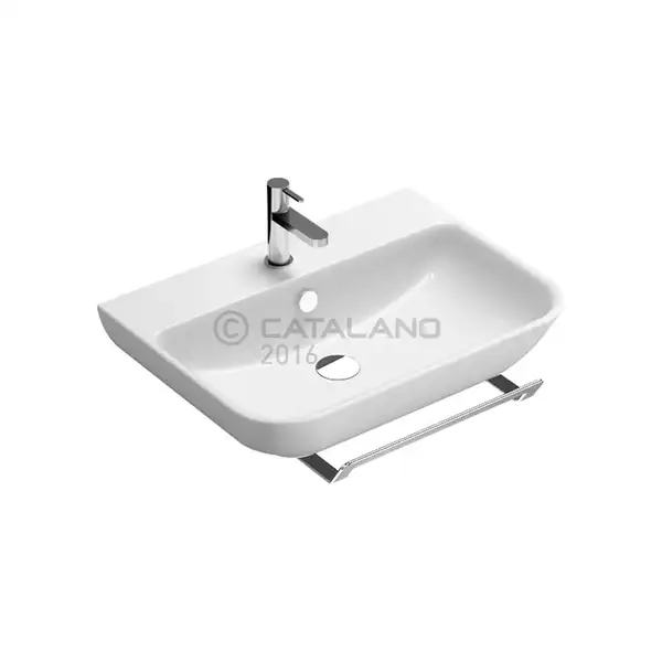 Полотенцедержатель для подвесной раковины Catalano Sfera 41 см, хром (5P65BSF00) фото 1 Aquada.com.ua