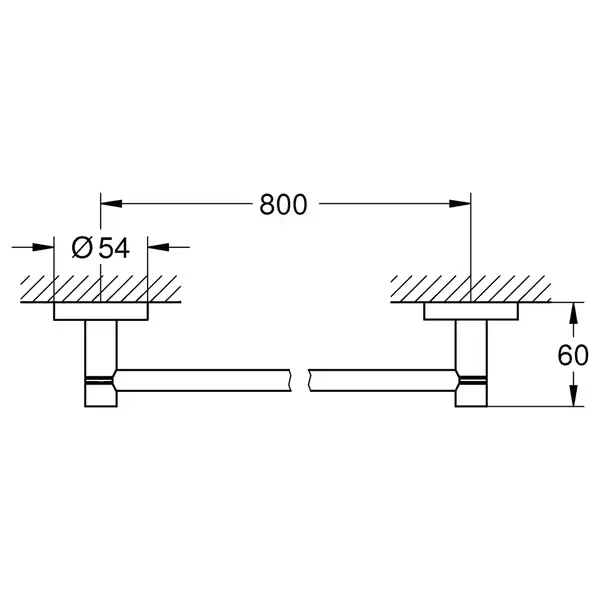 Тримач для рушників Grohe Essentials New (40386001)