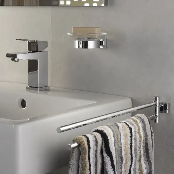 GROHE Тримач для рушника Essentials Cube (40624001) фото 4 Aquada.com.ua