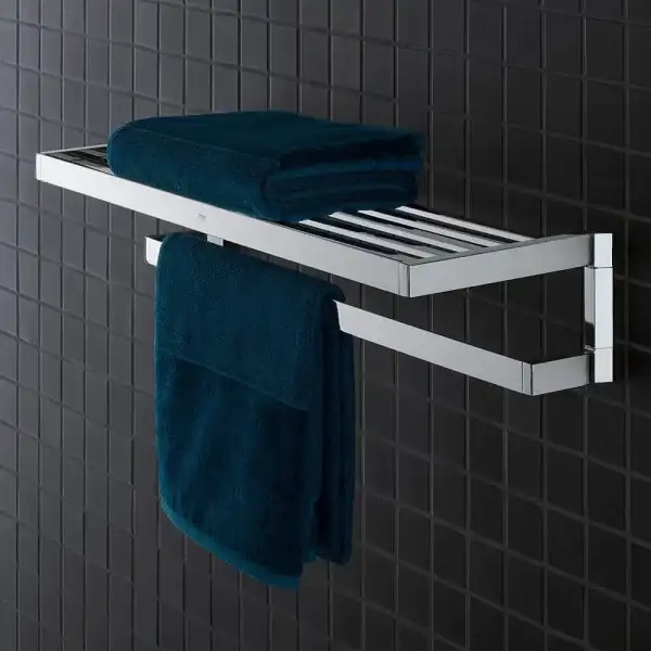 GROHE Поличка для рушників Selection Cube  (40804000) фото 4 Aquada.com.ua