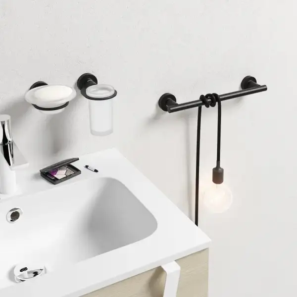 Полотенцедержатель Sonia Tecnoproject Black (166190)