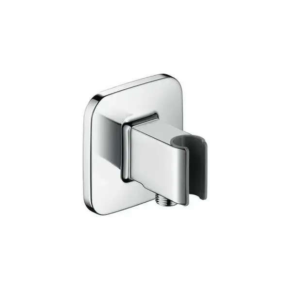 Шланговое подсоединение c держателем Axor Bouroullec (цвет - хром) (19622000) фото 1 Aquada.com.ua