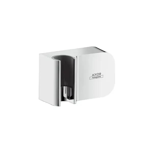 Шланговое подсоединение с держателем Axor One (цвет - хром) (45723000) фото 1 Aquada.com.ua