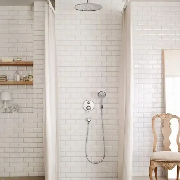 Шланговое під'єднання для душа Hansgrohe FixFit Classic, хром (16884000)