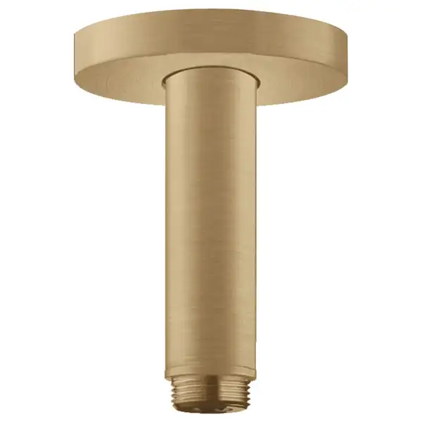 Держатель верхнего душа Hansgrohe h10 см (цвет - матовая бронза) (27393140) фото 1 Aquada.com.ua