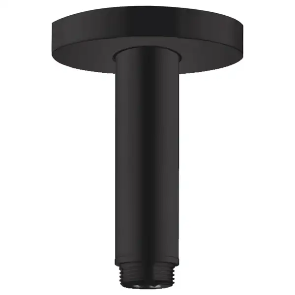 Держатель верхнего душа Hansgrohe h10 см (цвет - чёрный матовый) (27393670) фото 1 Aquada.com.ua