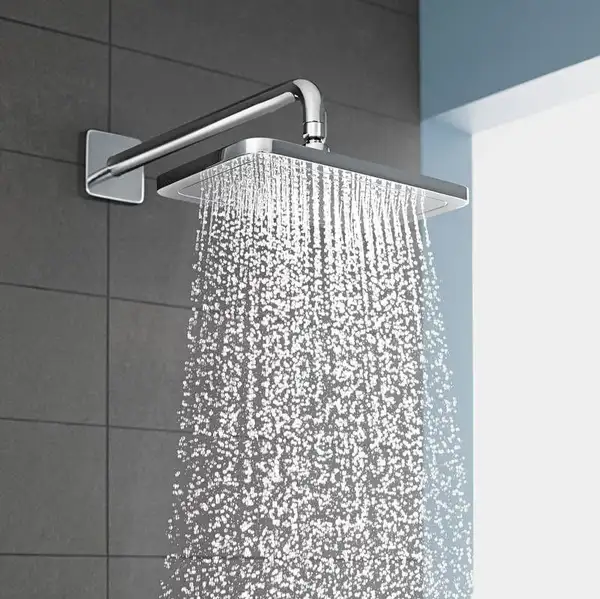 Кронштейн для верхнього душу Hansgrohe E 389 мм, хром (27446000)