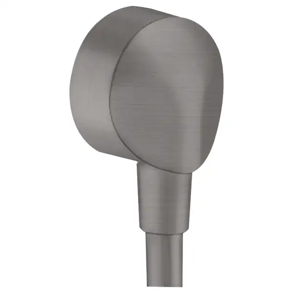 Шланговое подсоединение Hansgrohe Fixfit (цвет - чёрный матовый хром) (27454340) фото 1 Aquada.com.ua