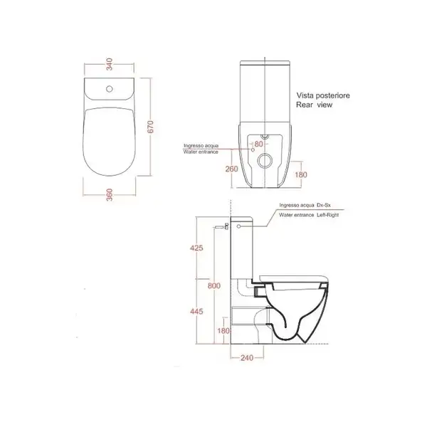 ARTCERAM Унитаз напольный ArtCeram File 2.0 с сиденьем для унитаза Soft Close (FLV003 01; 00+ FLC001 01; 00 + FLA002 01) фото 4 Aquada.com.ua