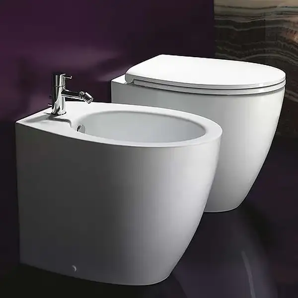 Унитаз напольный Catalano Velis + сиденье для унитаза soft-close (1VP5700 + 5V57STF000) фото 2 Aquada.com.ua