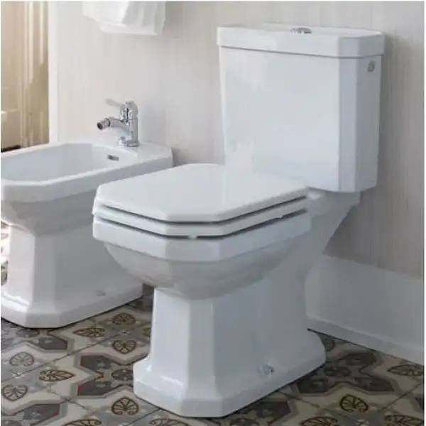 Унитаз - компакт Duravit 1930 + бачок (с сиденьем) (0227010000+0872210005+0064810000) фото 2 Aquada.com.ua