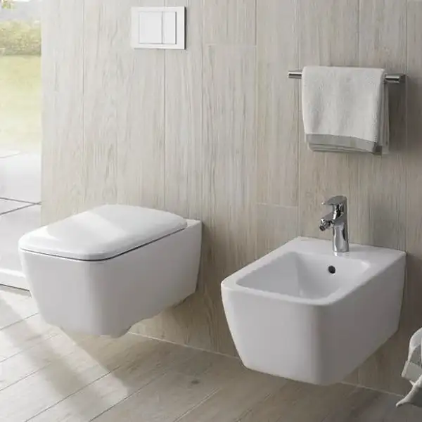 Унитаз Geberit iCon Square сиденьеv Soft Close (201950000+571910000) фото 2 Aquada.com.ua