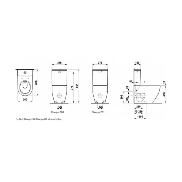 Laufen Pro Унітаз-компакт, Soft Close кришка (H8679530008701)