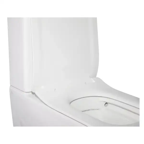 Унітаз-компакт Qtap Crow безобідковий з сідінням Soft-close QT05222170W (QT05222170W) фото 6 Aquada.com.ua