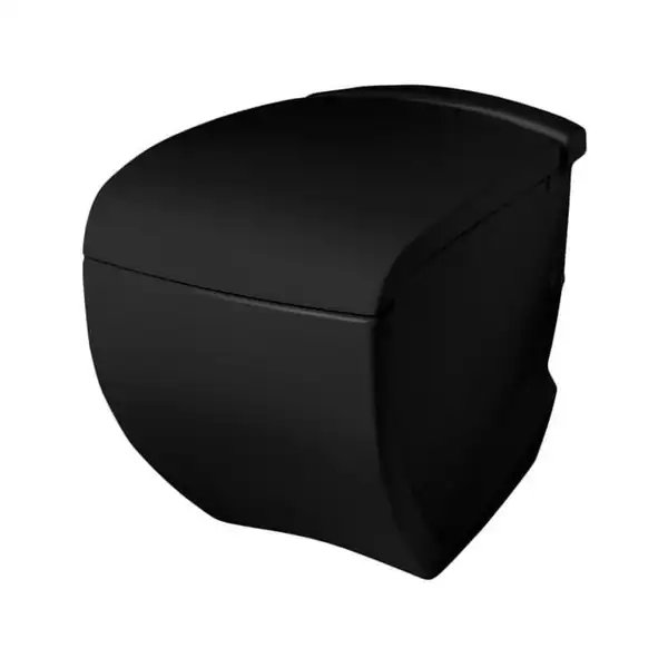 ARTCERAM Унитаз подвесной ArtCeram Hi-Line с сиденьем Soft Close, черный глянецевый (HIV001 03;00+HIA001 03; 71) фото 3 Aquada.com.ua