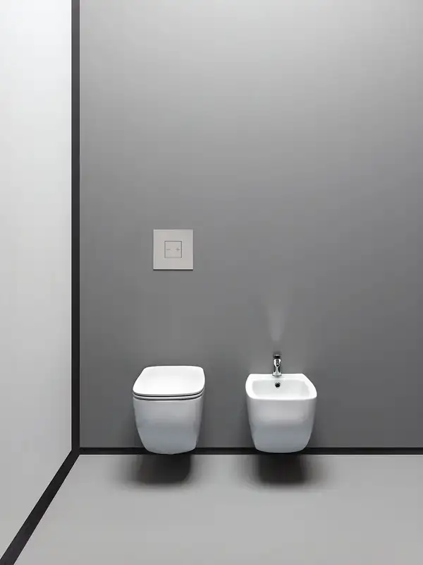 Унитаз подвесной NoRim (безободковый) AXA White Jam, с сиденьем Soft Close (3312701+AF3301) фото 4 Aquada.com.ua