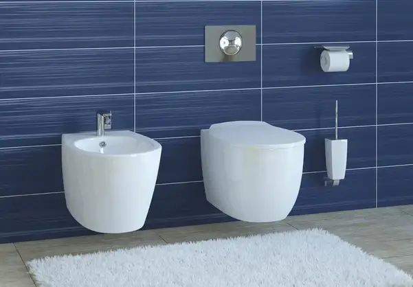 Унитаз подвесной безободковый Devit Acqua с сиденьем Soft Close, белый матовый (3020155W) фото 3 Aquada.com.ua