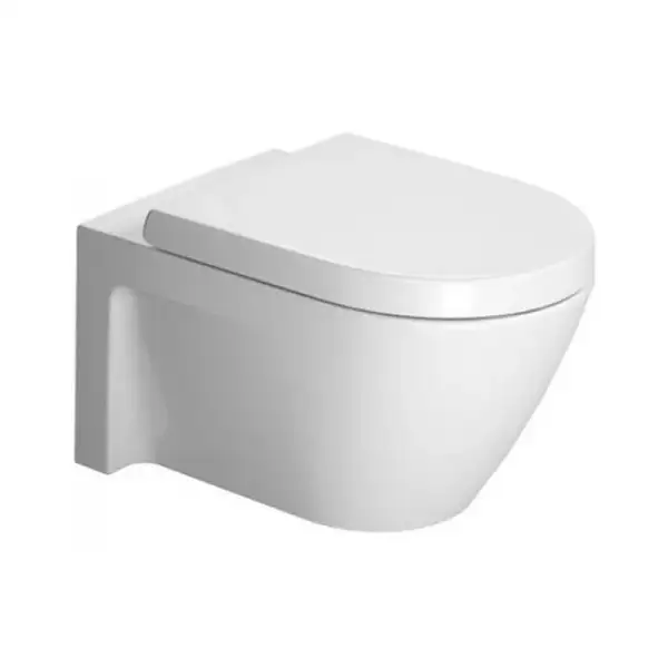 DURAVIT STARCK 2 унитаз подвесной с вертикальным смывом, вкл. крепление Durafix, 370*540, белый (2534090000) фото 1 Aquada.com.ua