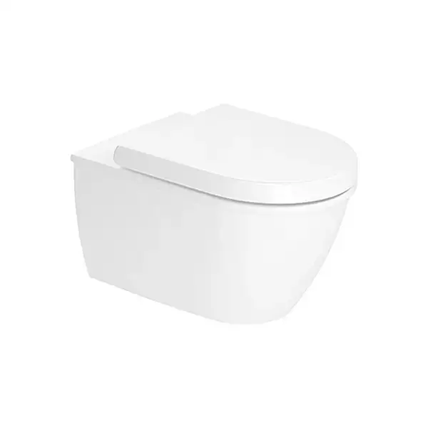 Унитаз подвесной Duravit Darling New (с сиденьем Soft Close) (2545090000+0069890000) фото 1 Aquada.com.ua