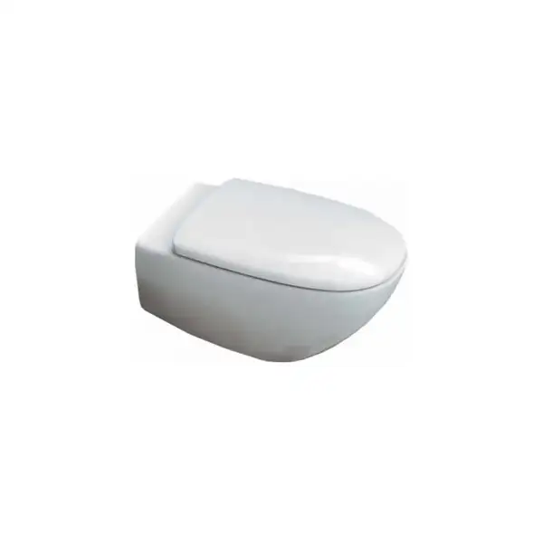 Унитаз подвесной Flaminia Spin Goclean (безободковый) с сиденьем Soft Close (5085G+5085CW03) фото 1 Aquada.com.ua