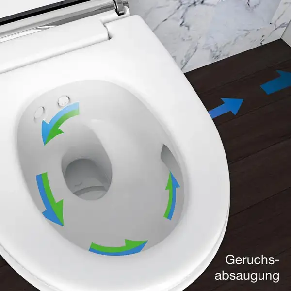 Унитаз подвесной Geberit AquaClean Mera Comfort хром (146.214.21.1) фото 8 Aquada.com.ua