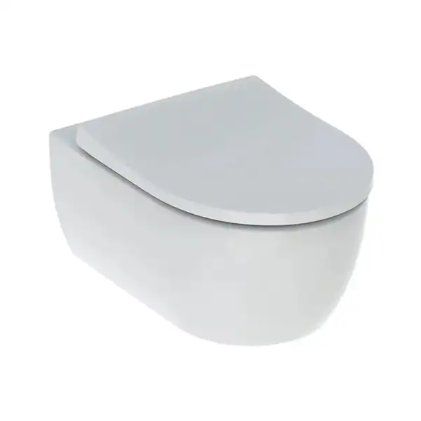 Унитаз подвесной Rimfree (безободковий) Geberit Icon, с сиденьем Soft Close (500.784.01.1)