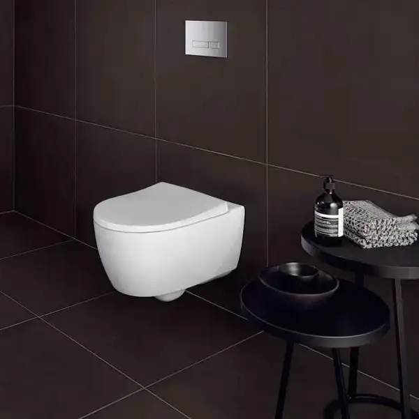 Унитаз подвесной Rimfree (безободковий) Geberit Icon, с сиденьем Soft Close (500.784.01.1)
